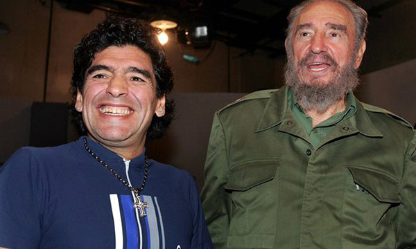 maradona-fidel