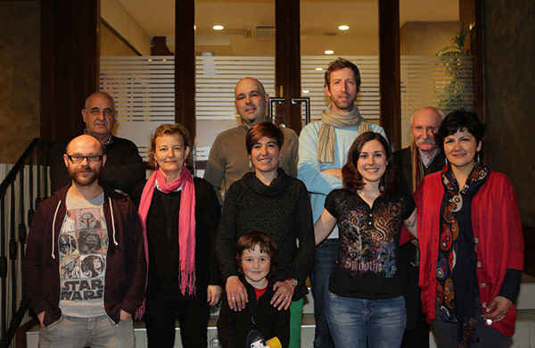 Los candidatos de Aranzadi en Pamplona. Foto: Diario de Navarra aranzadi-pamplona