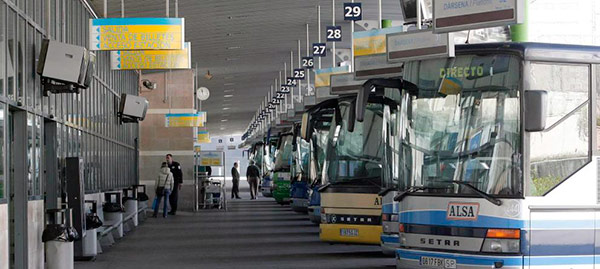 Estación de autobuses. Foto: EFE autocares-alsa