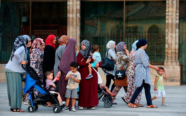 Familiares de los terroristas de Ripoll. Foto: Albert Gea | Reuters familiares-terroristas