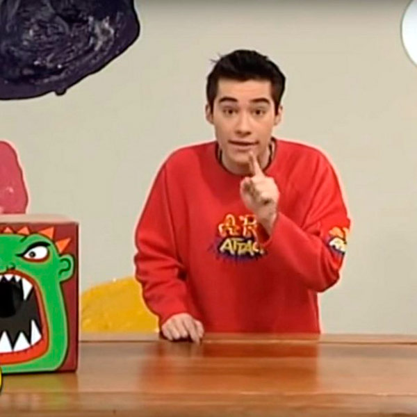 Jordi Cruz, presentador de 'Art Attack'. Foto: YouTube jordicruz