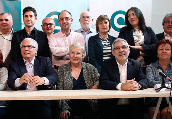 Baltasar Garzón y Gaspar Llamazares. Foto: Europa Press llamazaresgarzon
