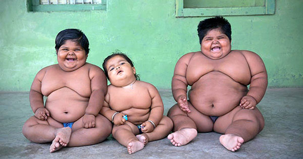 ninos gordos
