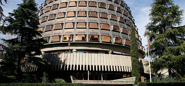 El Tribunal Constitucional. Foto: EFE constitucional