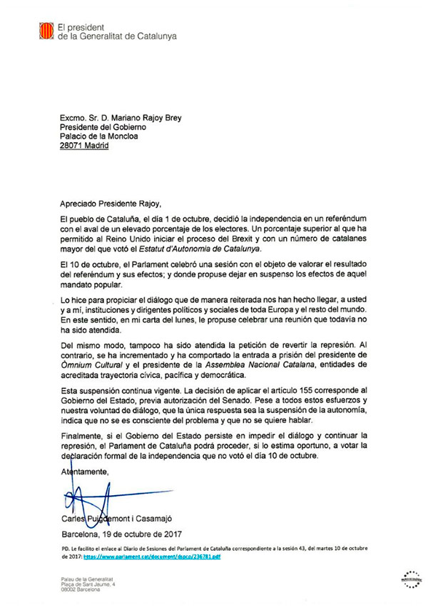 carta-puigdemont-rajoy-155