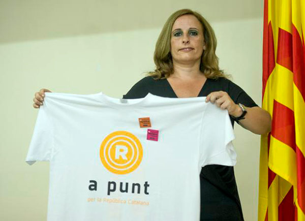 Belén Murillo, portavoz de 'Madrileños por el derecho a decidir'. Foto: Pep Dalmau belen-murillo