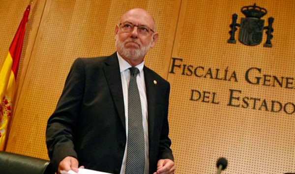 José Manuel Maza, el Fiscal General del Estado. Foto: EFE fiscal-general-estado