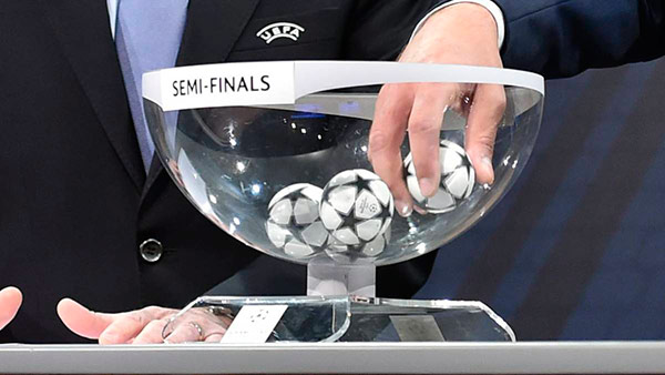 sorteo uefa champions semifinales