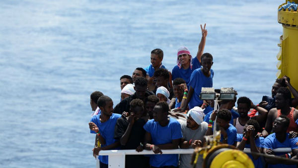 aquarius refugiados