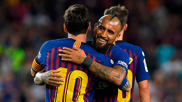 arturo vidal lio messi