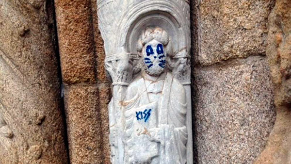 catedral de santiago pintada