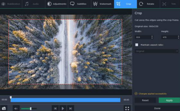 dividir video movavi