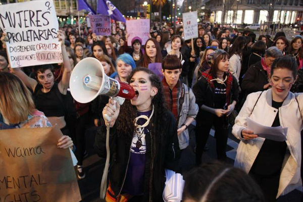 feministas manifestacion