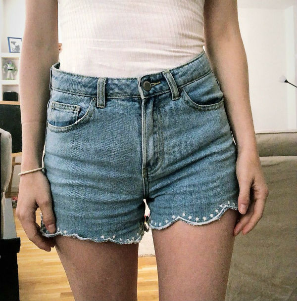 mujer shorts marroqui