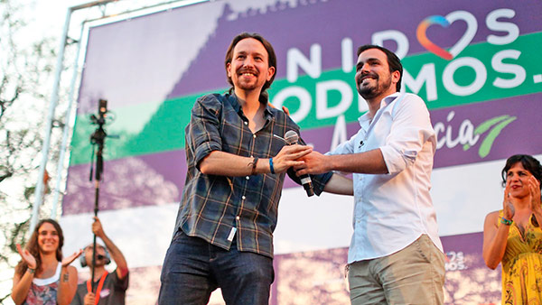 pablo iglesias alberto garzon