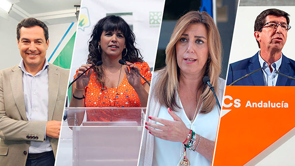 candidatos andaluzas