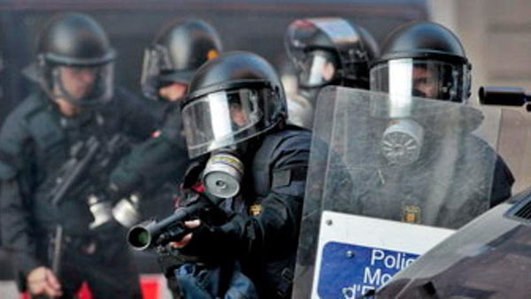 mossos proyectiles