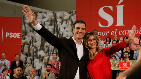 pedro sanchez mujer