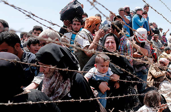 refugiados siria