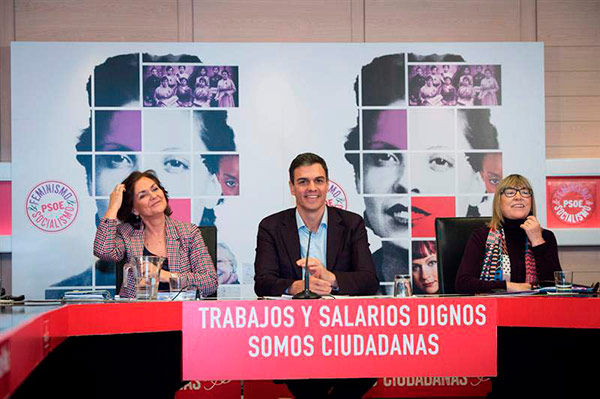 pedro sanchez feminista