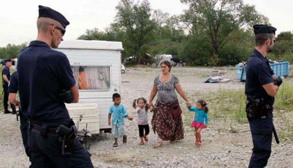 gitanos policia