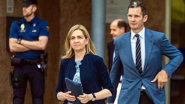 infanta cristina inaki urdangarin