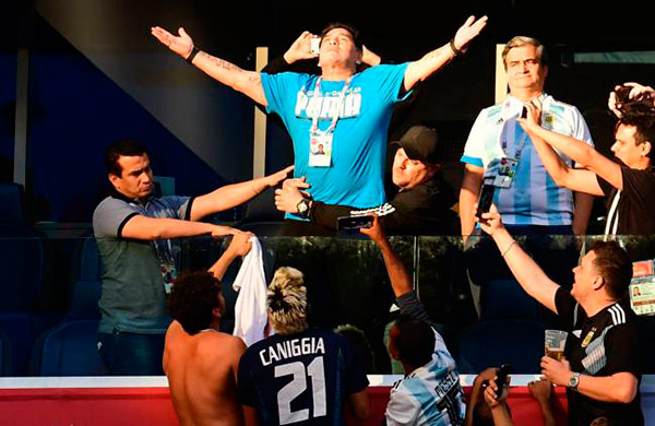 maradona cristo