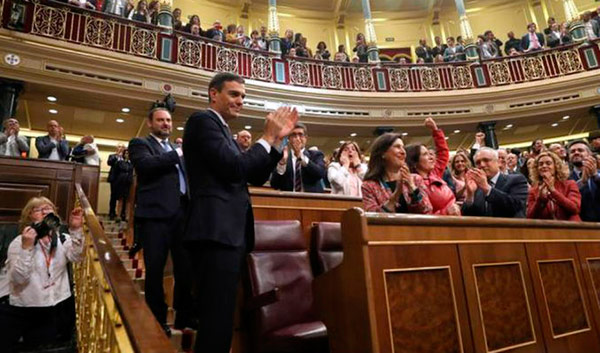 pedro sanchez mocion censura congreso