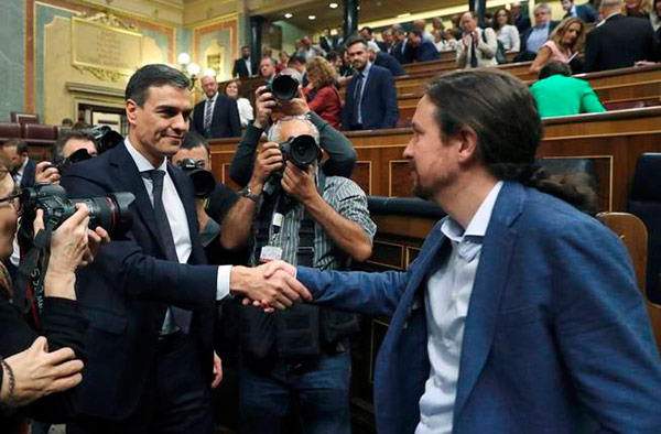 pedro sanchez pablo iglesias