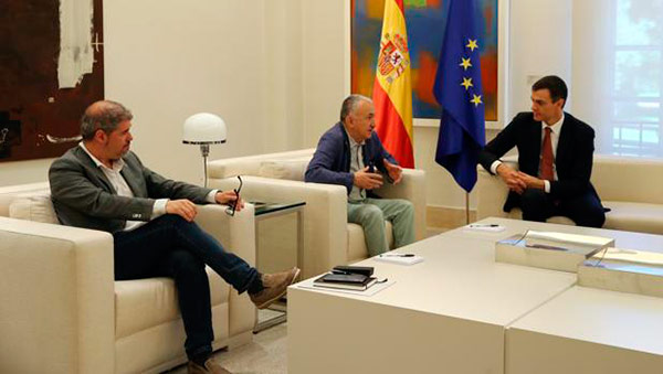pedro sanchez sindicatos