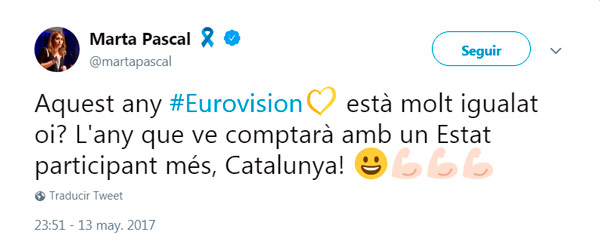 marta pascal eurovision