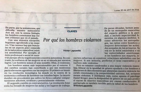 por que los hombres violamos