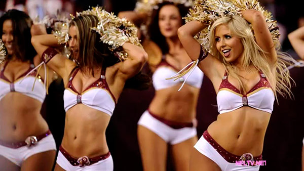 redskins washington cheerleaders