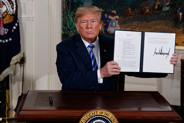 trump iran