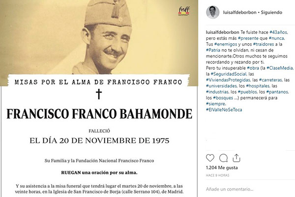 esquela franco