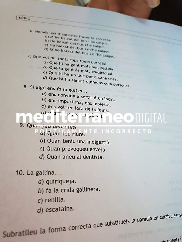 examen balear