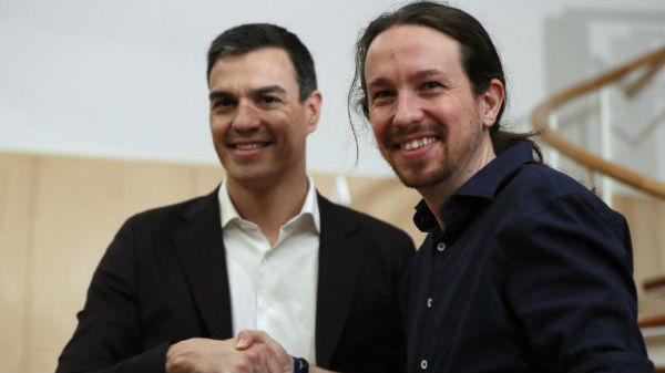 pedro sanchez pablo iglesias