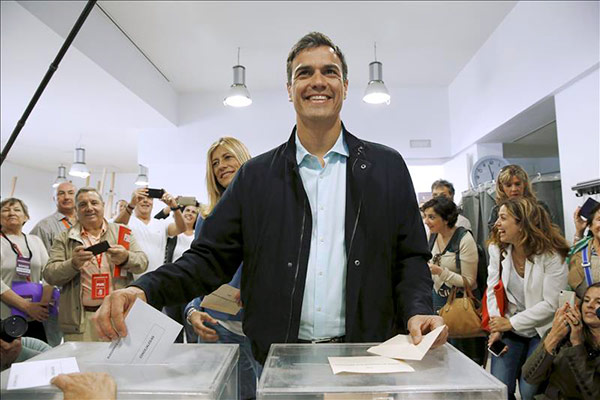 pedro sanchez vota
