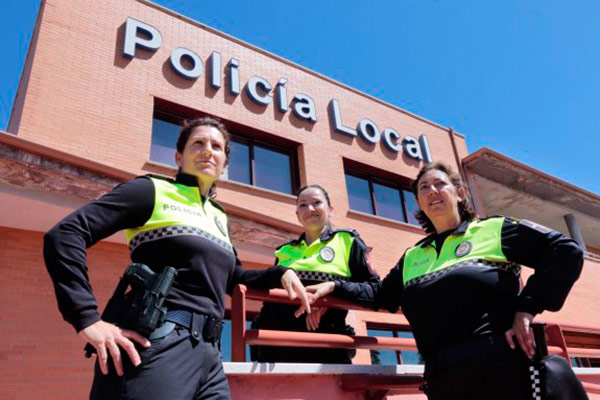policia local mujeres