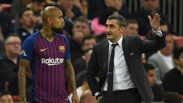 arturo vidal ernesto valverde