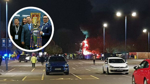 leicester helicoptero