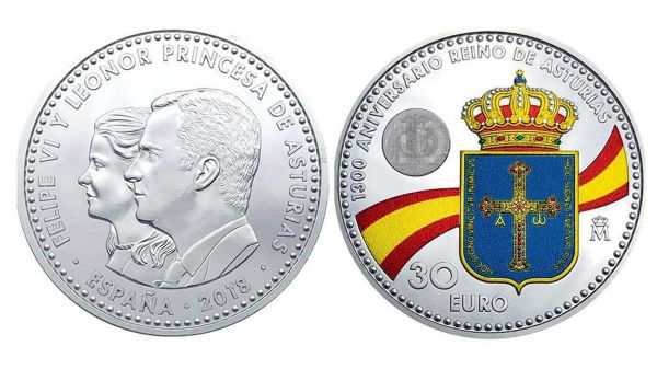 moneda princesa leonor