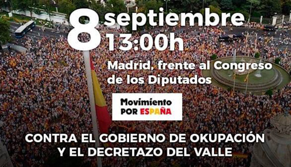 movimiento por espana manifestacion