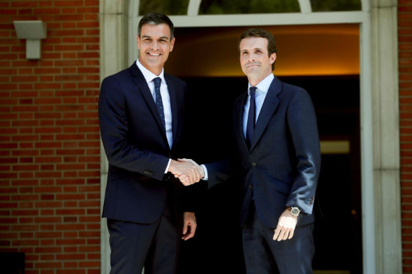 pedro sanchez pablo casado
