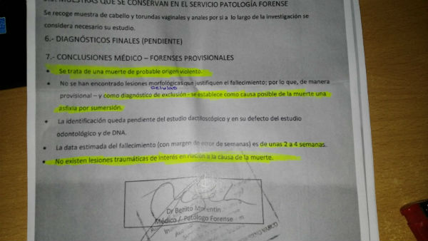 primera autopsia conchi