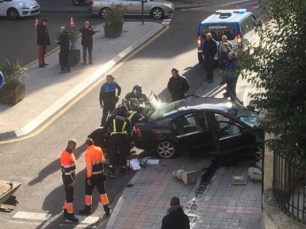 coche atropella