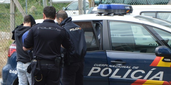 policia nacional detenido