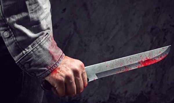 hombre cuchillo