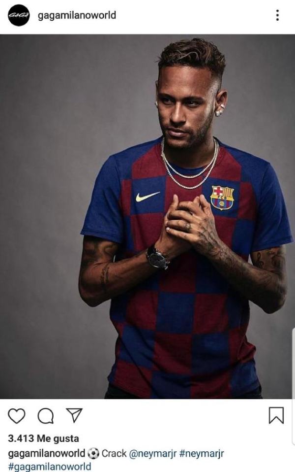 neymar foto camiseta barcelona
