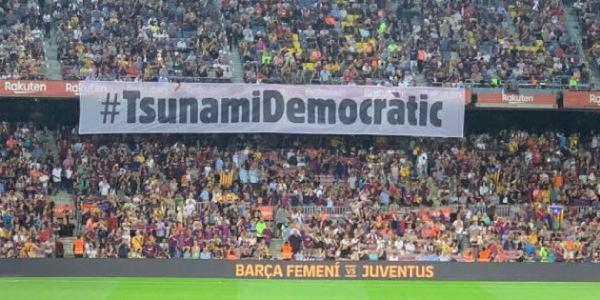 camp nou tsunami democratic